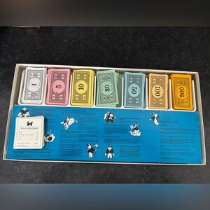 Vintage 1985 Monopoly game.